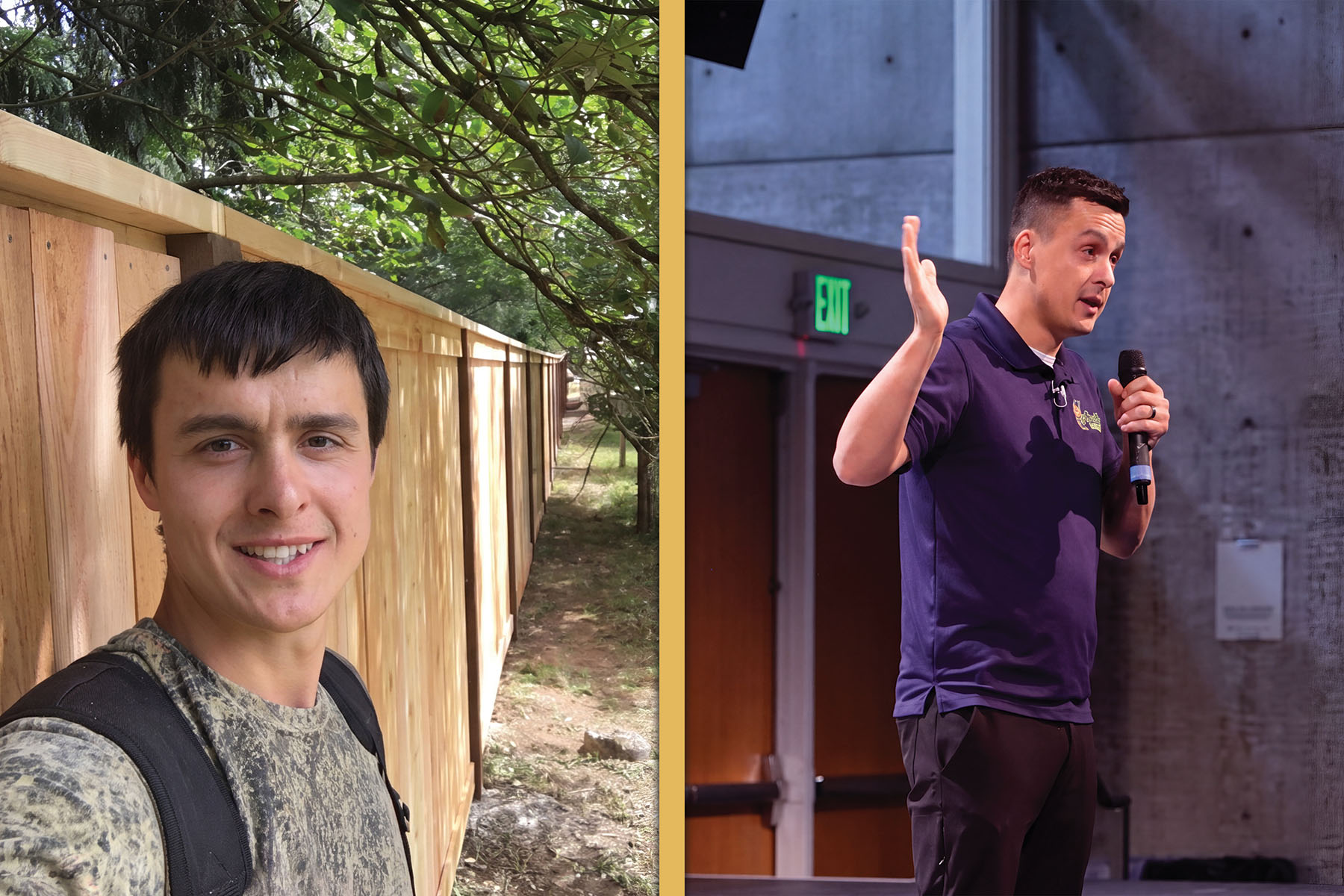 Igor Kozlov from field work to speaking on stage